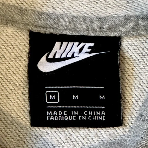 Nike Hooded Sweatshirt Dress Sz. Medium - Picture 7 of 8